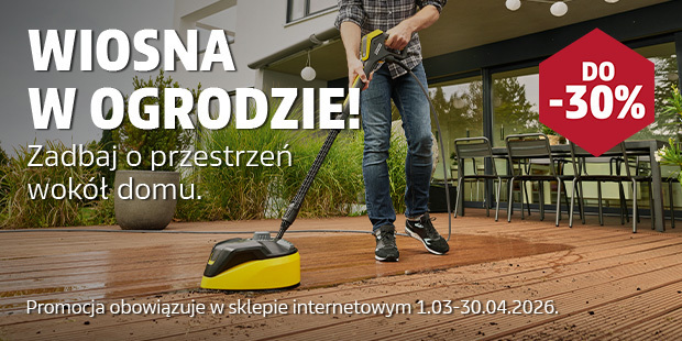 Wiosna w ogrodzie! Zadbaj o przestrzeń wokół domu!