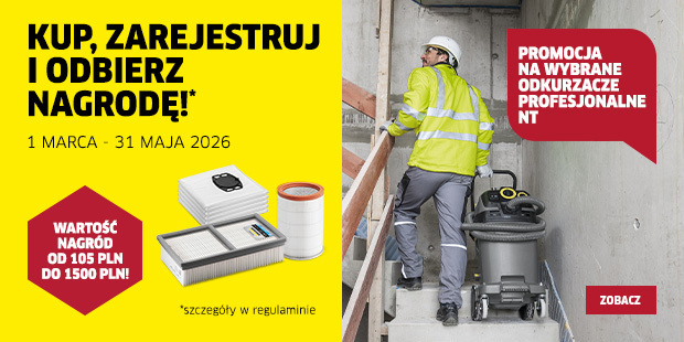 Kup odkurzacz NT, zarejestruj i odbierz nagrodę