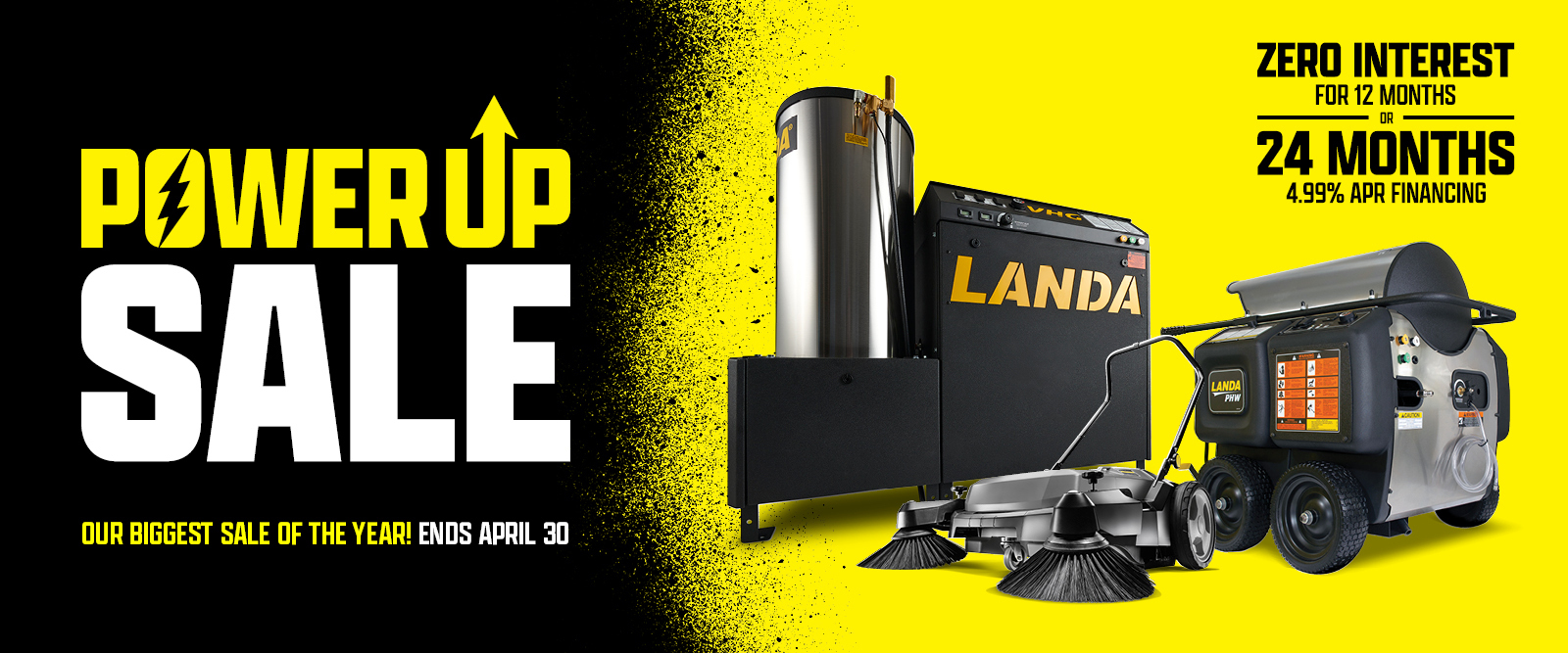 Limited-time financing offers by Landa