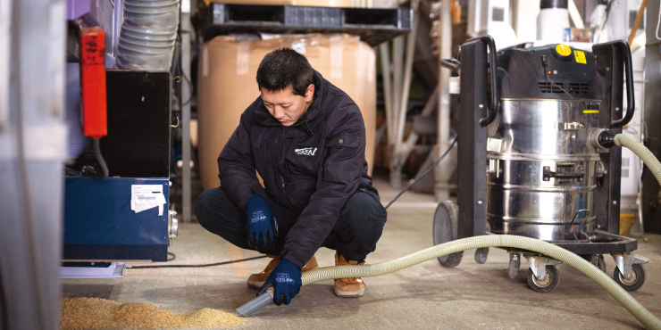 農業法人 椛沢組様（農業現場の清掃効率化）