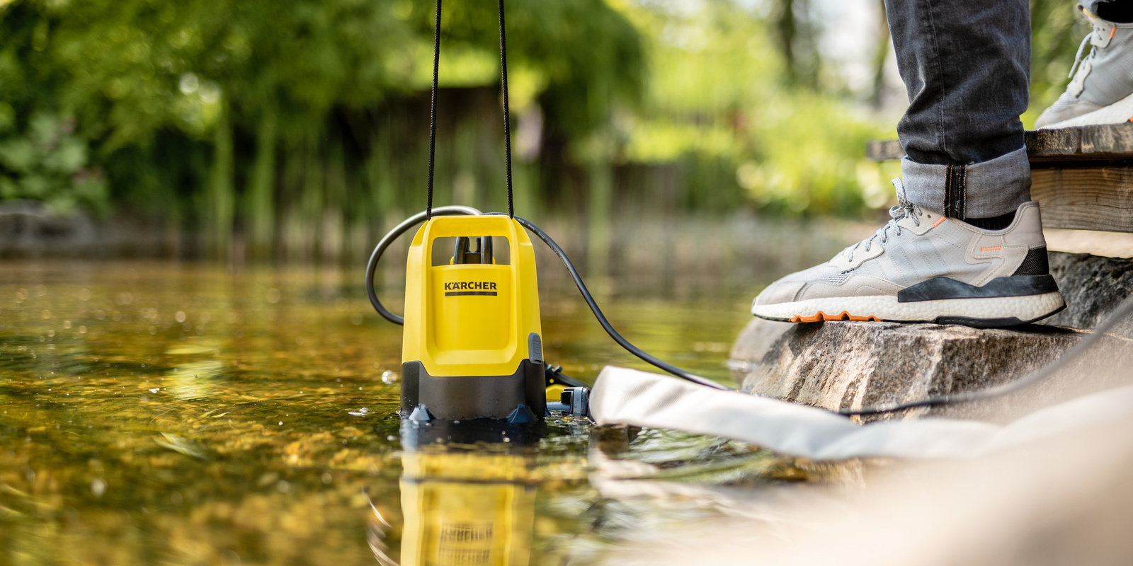 Akku-Fensterreiniger