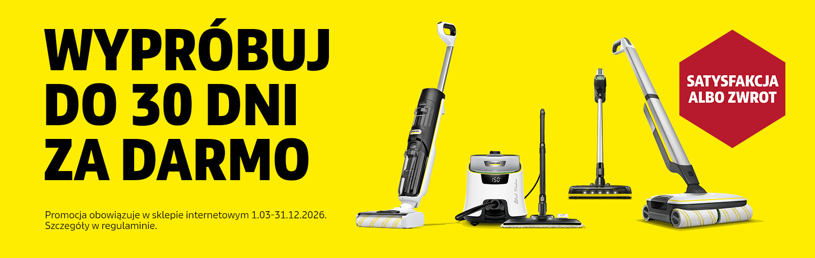 Testuj przed 30 dni z Kärcher
