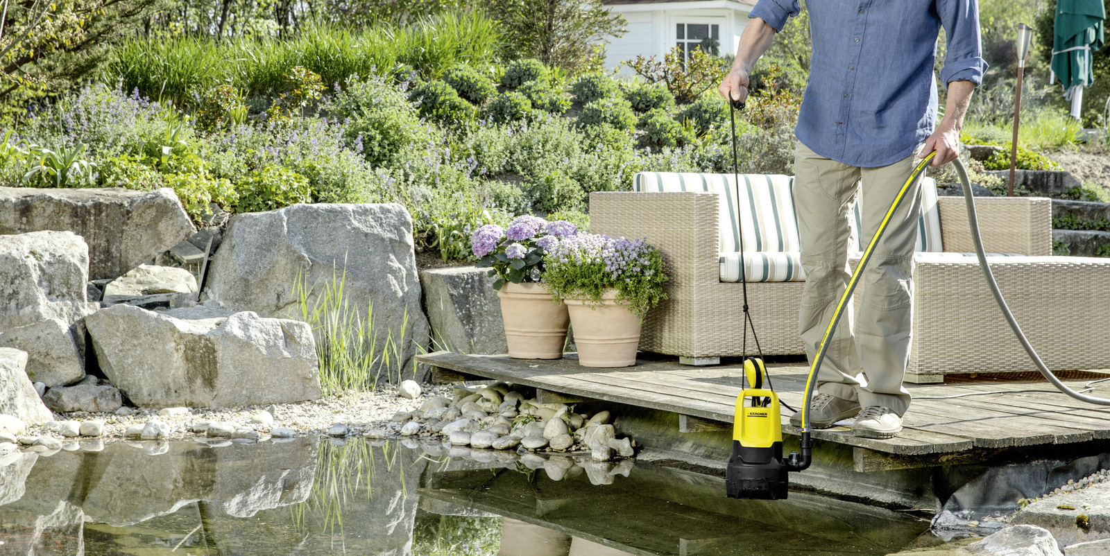 Akku-Fensterreiniger