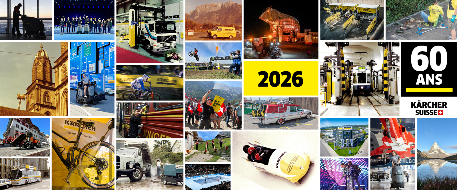 60 ans de Kärcher Suisse
