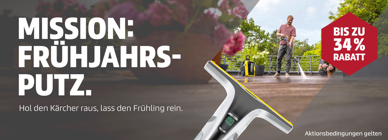 Kärcher Frühjahrsputz