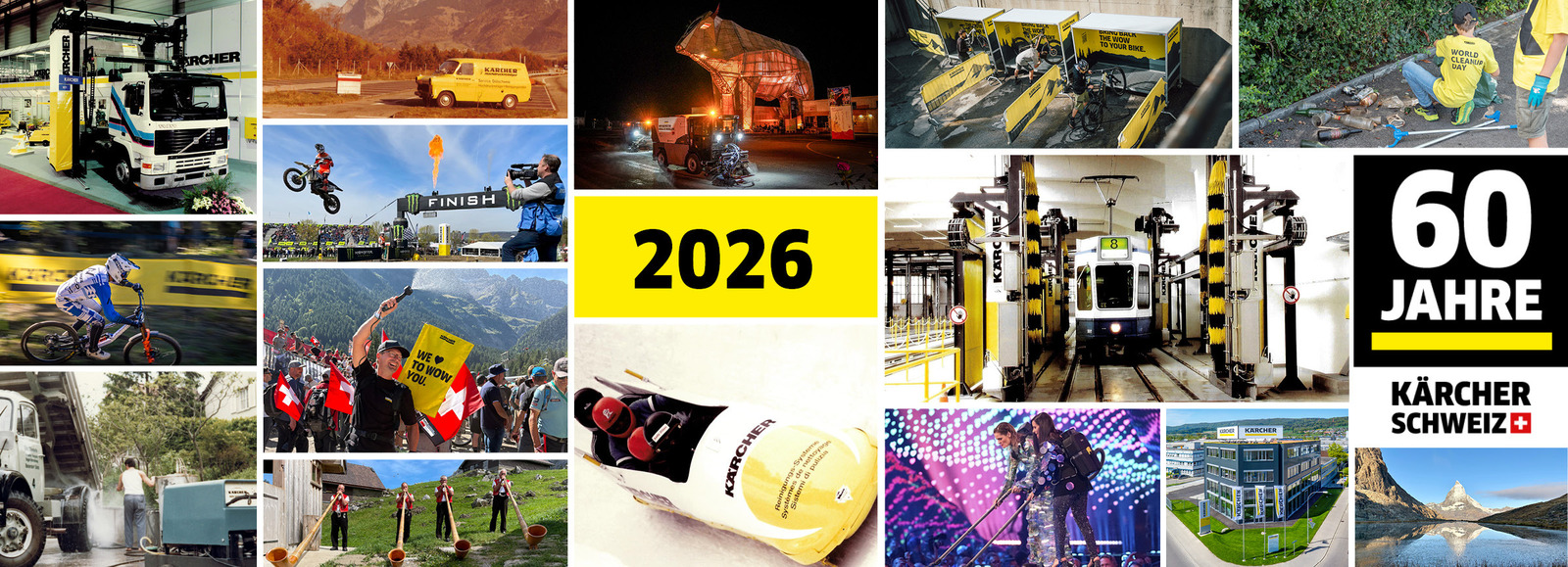 60 Jahre Kärcher Schweiz