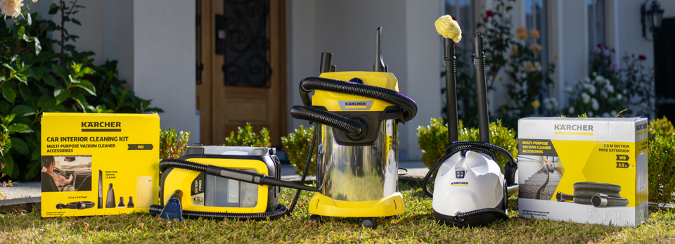 Kärcher products suitable for car interior cleaning