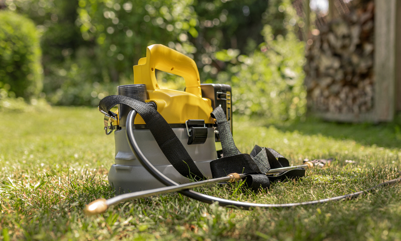 Простота ухода и обслуживания опрыскивателя Kärcher PSU 4-18