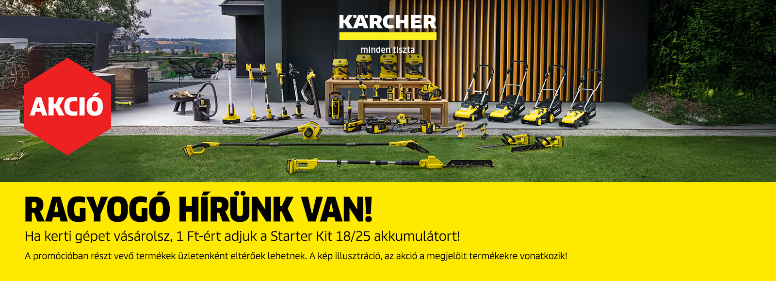 Kerti akkus promo banner 