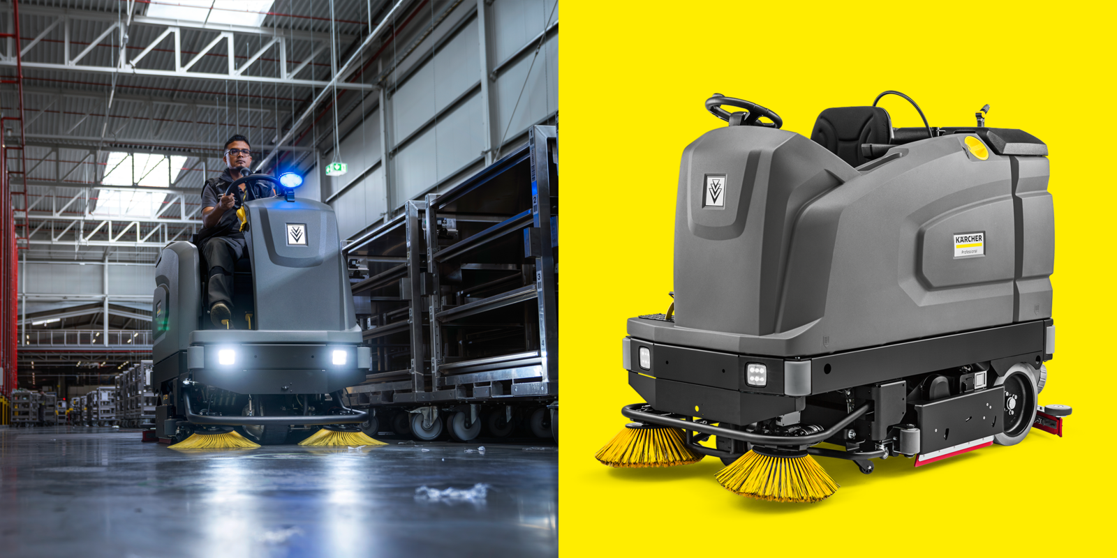 Aufsitz-Scheuersaugmaschine B 260 RI Bp Pack + R100 + DOSE + SB