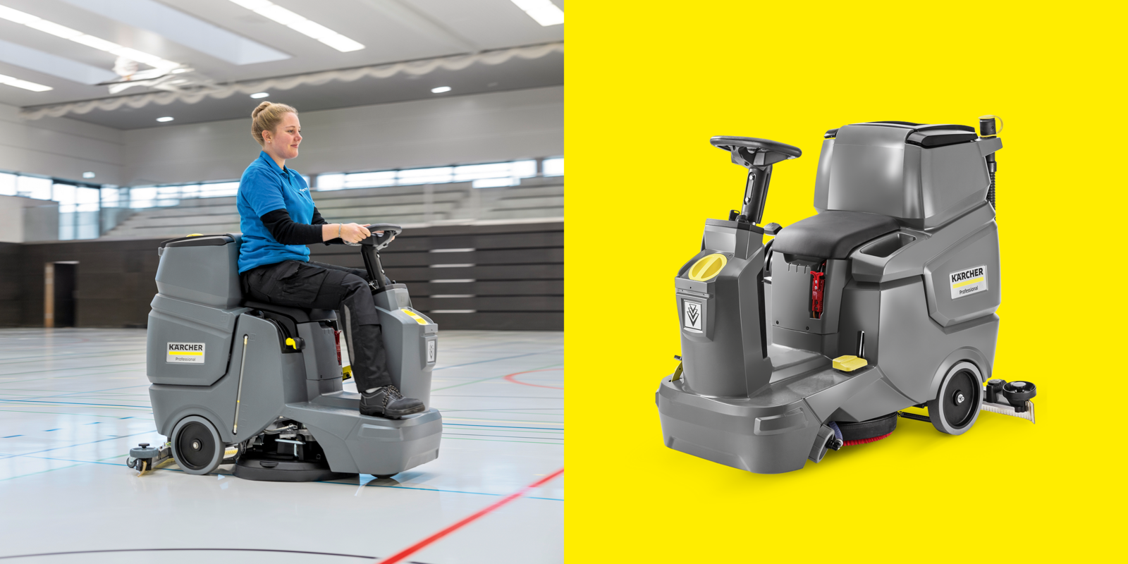 Aufsitz-Scheuersaugmaschine BD 50/70 R Classic