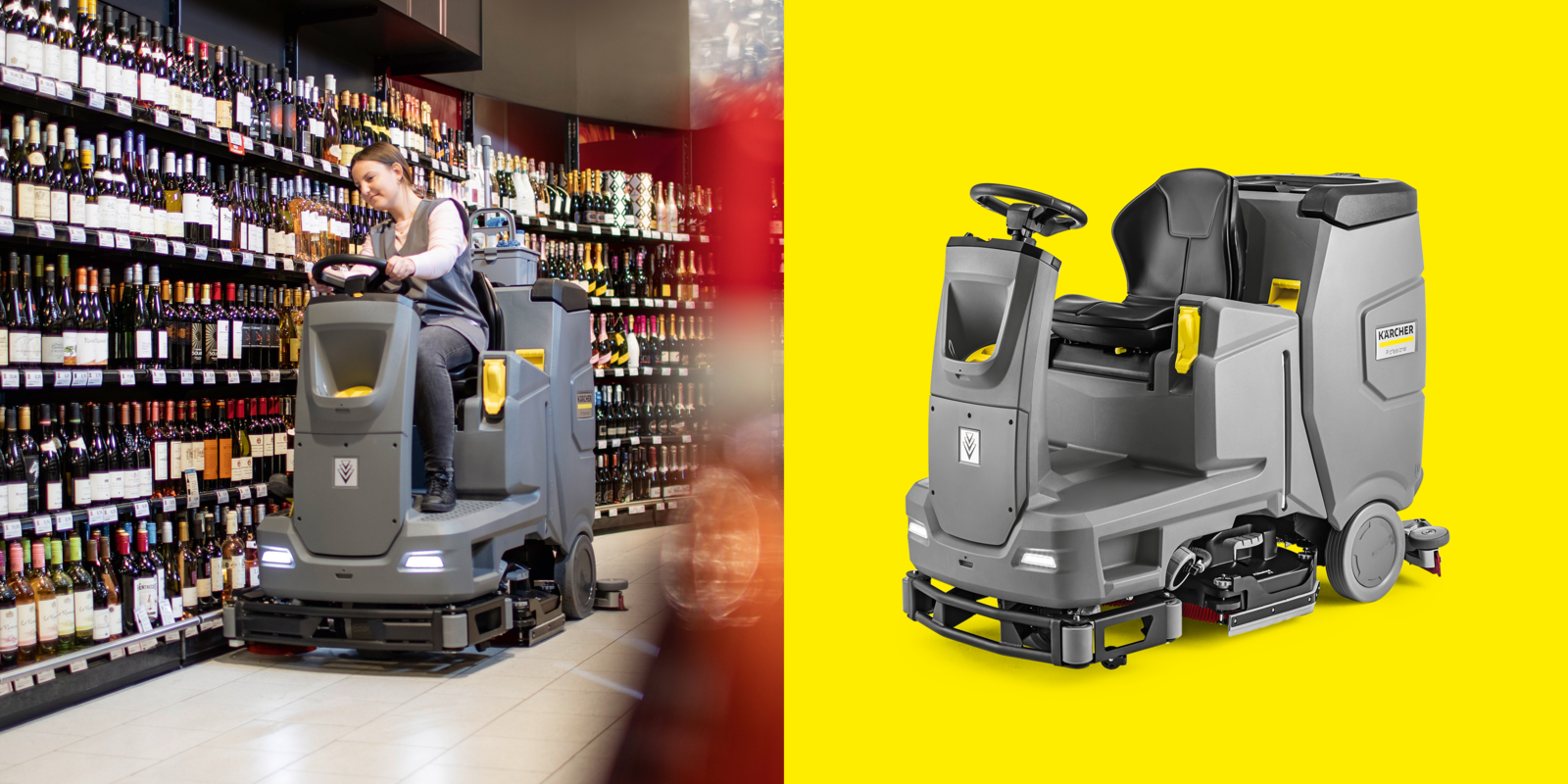 Scheuersaugmaschine B 50 W Bp