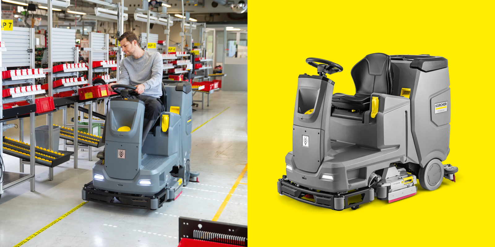 Scheuersaugmaschine B 50 W Bp