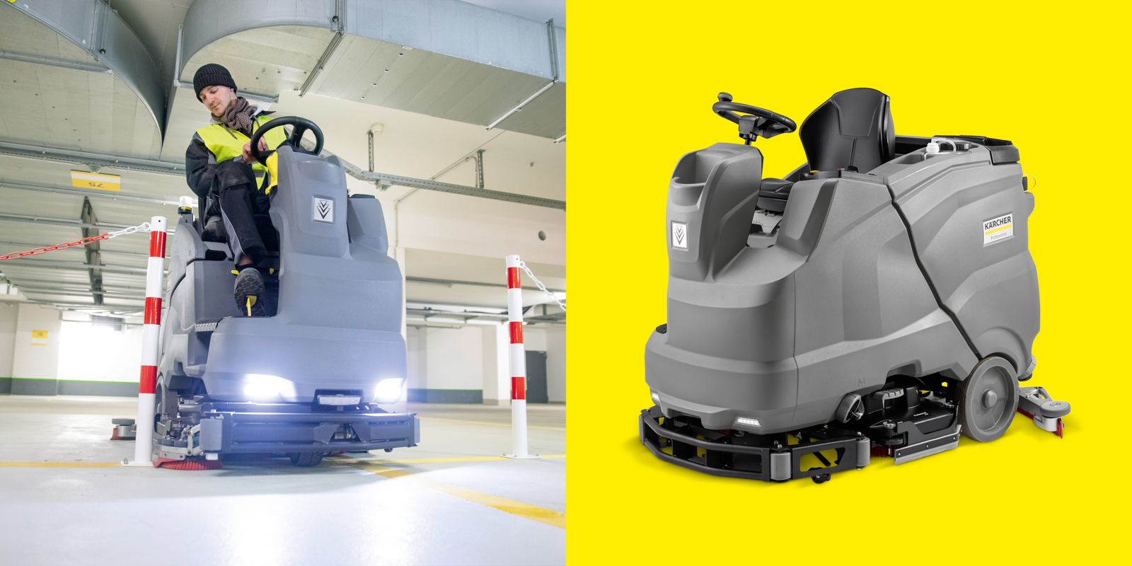 Aufsitz-Scheuersaugmaschine BD 50/70 R Classic