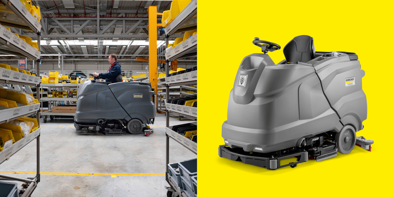 Scheuersaugmaschine B 50 W Bp