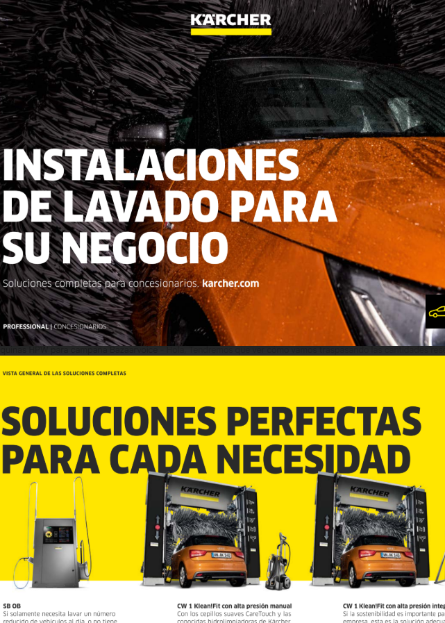 s sistemas de lavado de vehícul