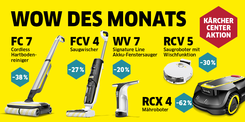 Kärcher Center Aktion