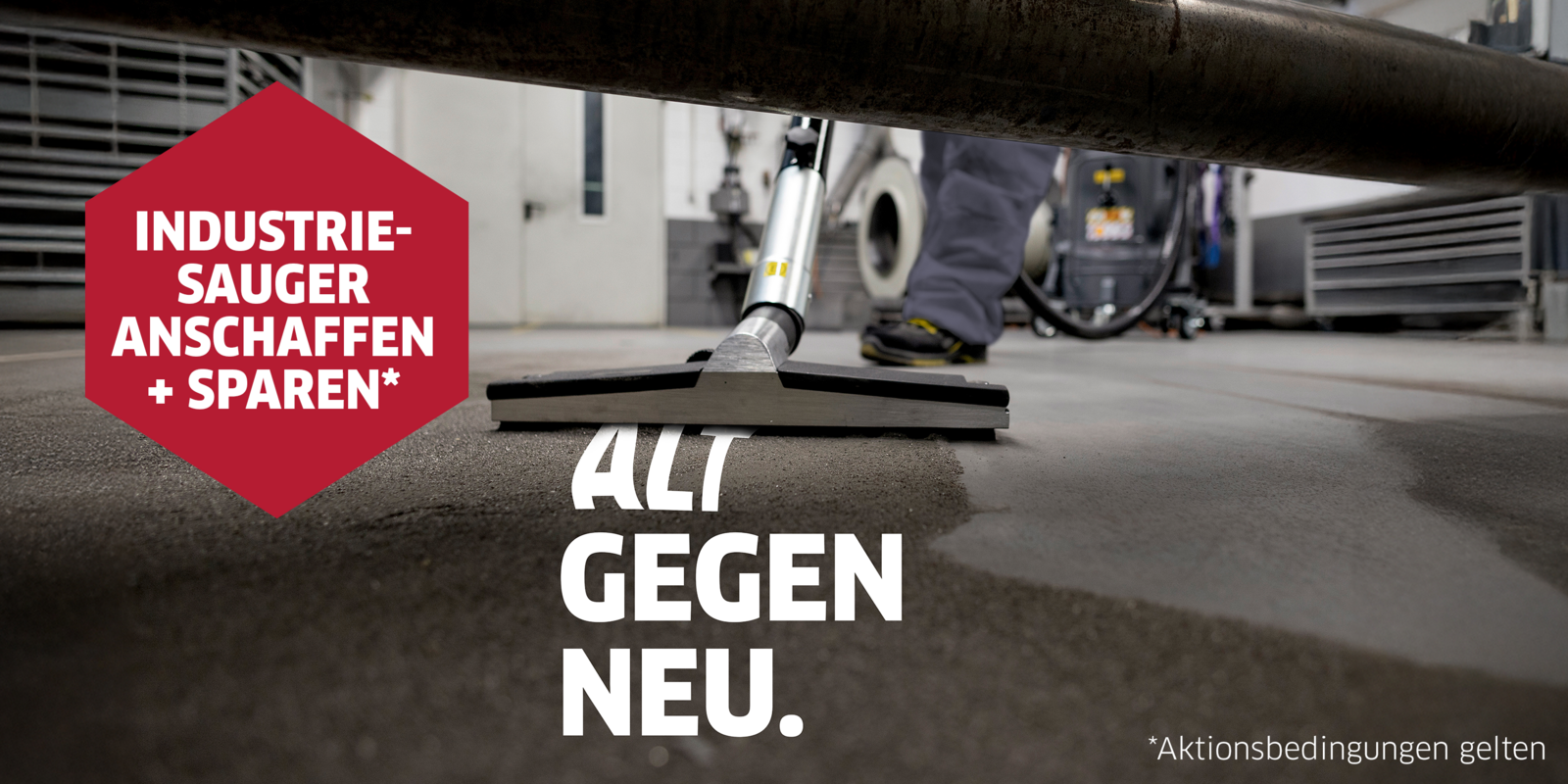 Aktion Industriesauger