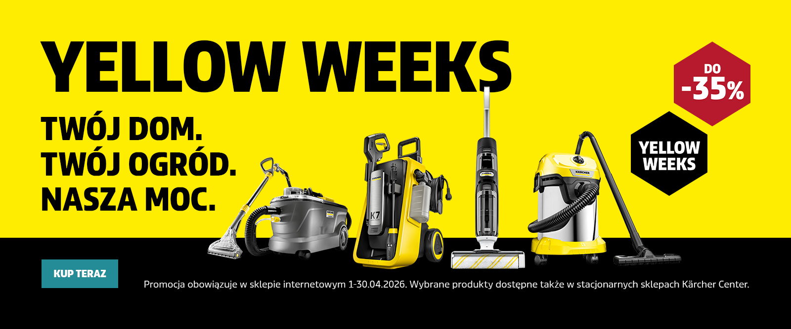 Trwa promocja Yellow Weeks! Złap najlepsze okazje!