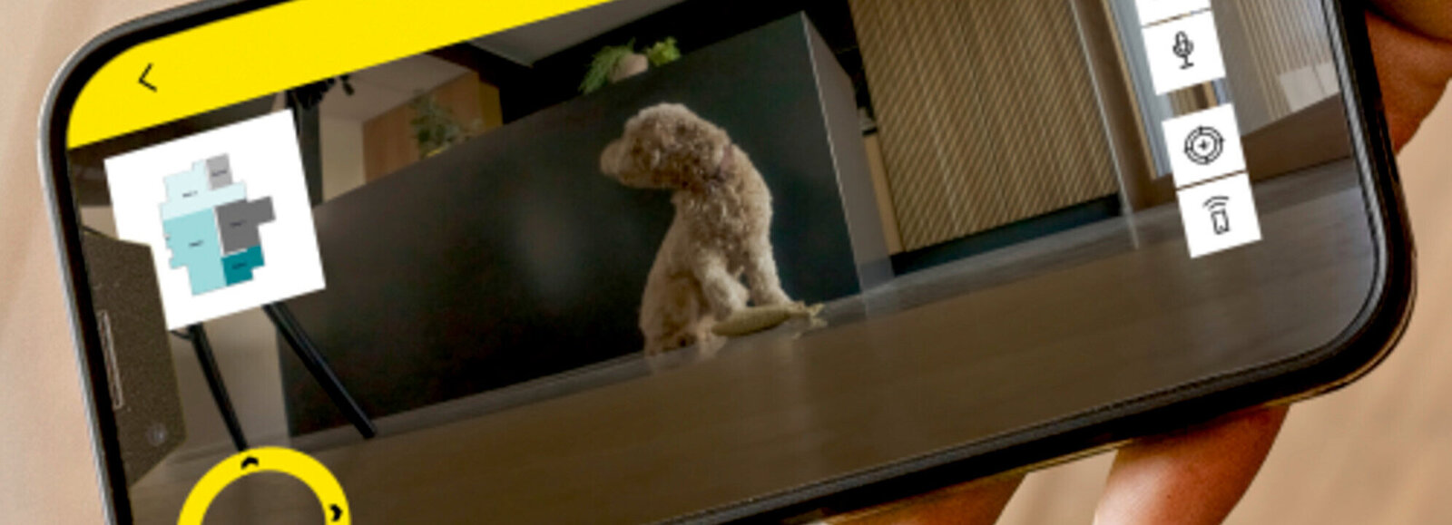 Praćenje čišćenja robotskim usisavačem putem aplikacije