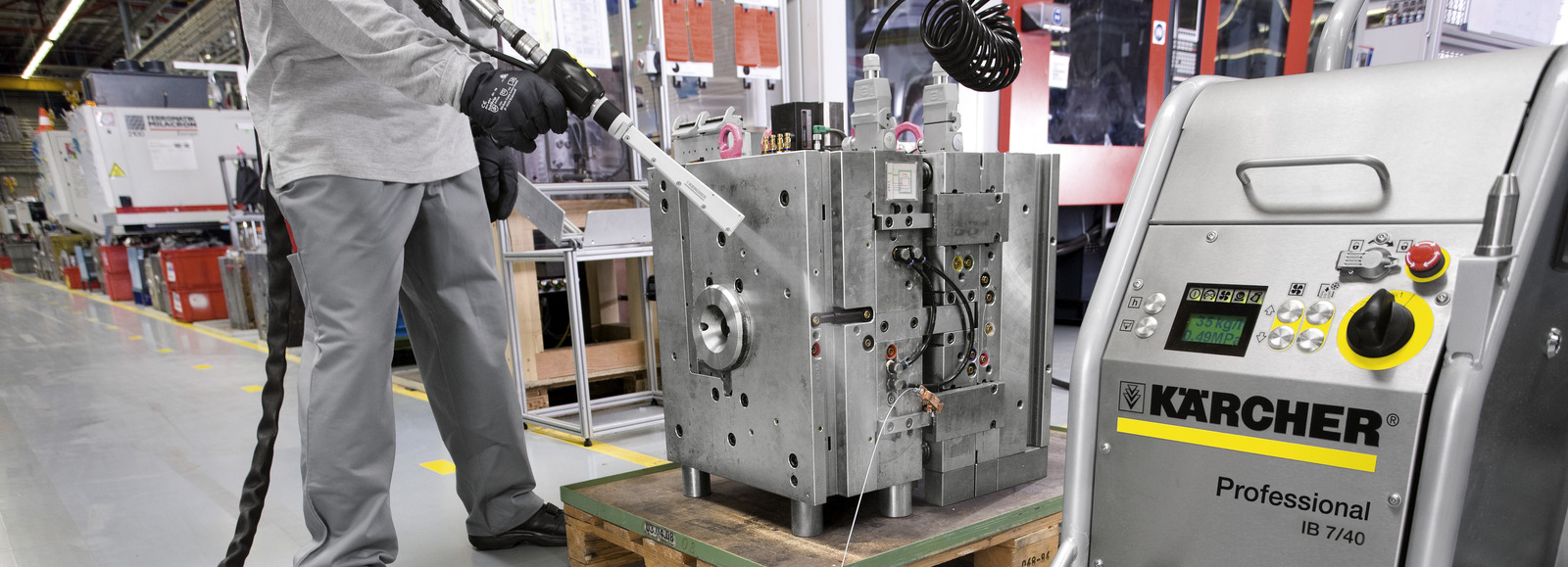 czyszczenie suchym lodem