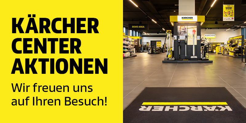Kärcher Center Aktion