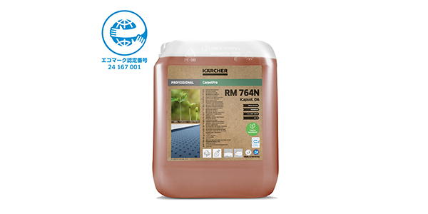 カーペット洗浄剤 RM 764N（ノンリンスECO）