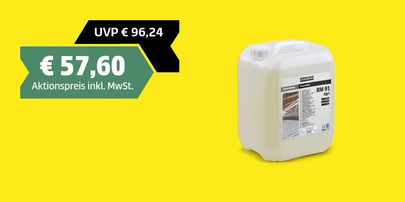 PressurePro Schaumreiniger, alkalisch RM 91 Agri, 10l
