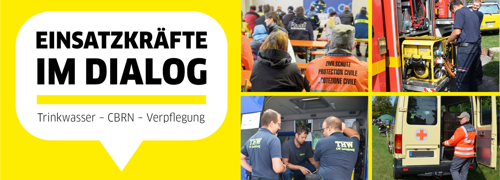 Titel Einsatzkräfte im Dialog