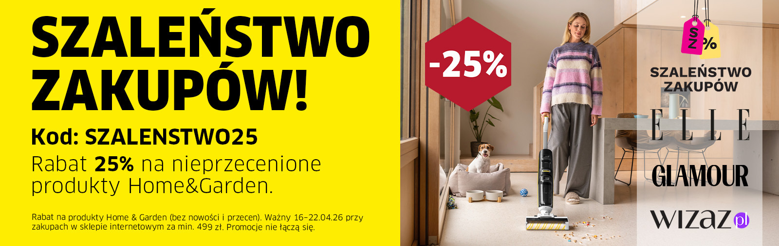 Szaleństwa Zakupów -25% w karcher.pl