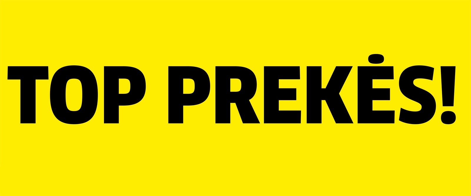 Top prekės kovas