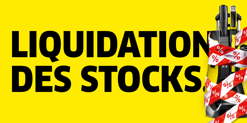 LIQUIDATION DE STOCK