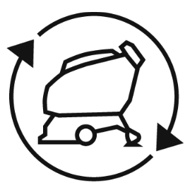 Symbol Kunststoffgranulat
