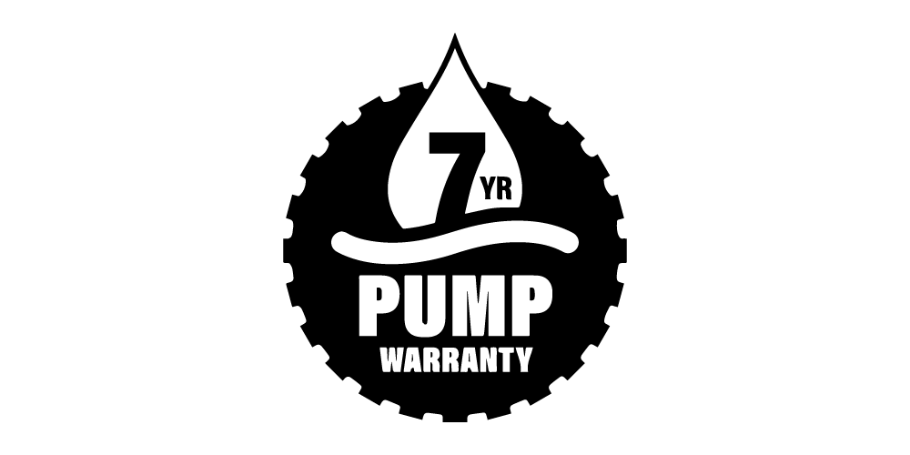 icon of 7-Year Pump Warranty