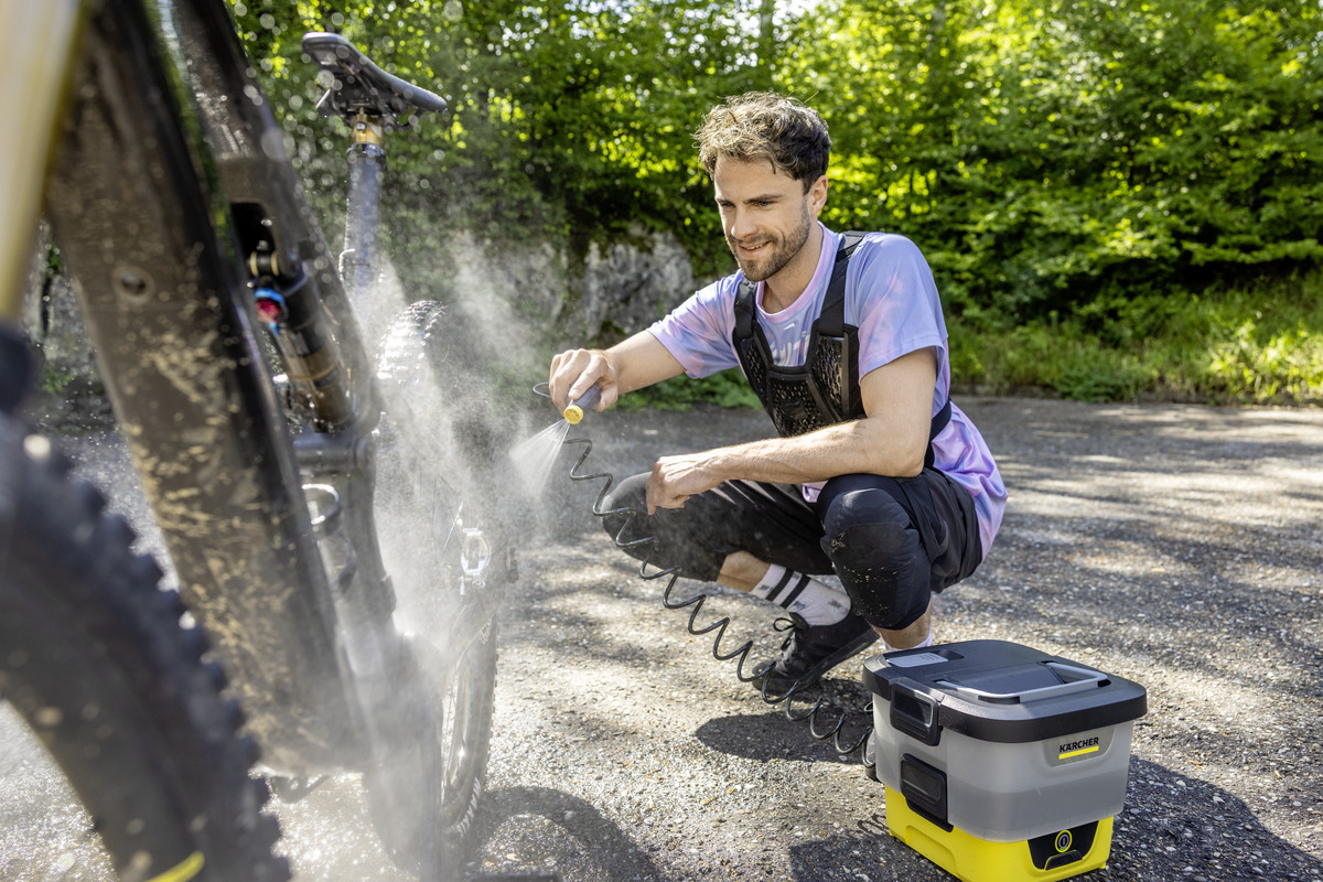 Kärcher Saugwischer entfernt 99 der Bakterien mit hygienischer Reinigung