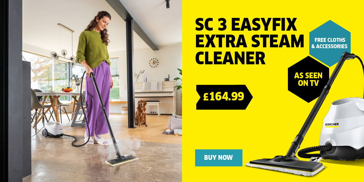 Karcher SC 3 EasyFix Extra Steam Cleaner DRTV