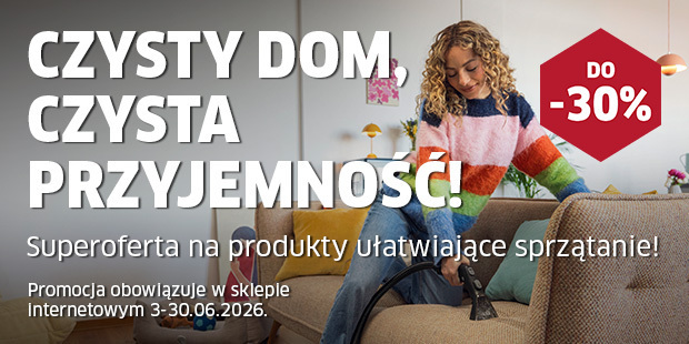 Czysty dom - czysta przyjemnosć! Superoferta na produkty ułątwiające sprzątanie.