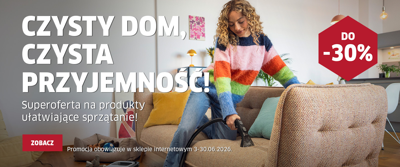 Czysty dom - czysta przyjemnosć! Superoferta na produkty ułatwiające sprzątanie.
