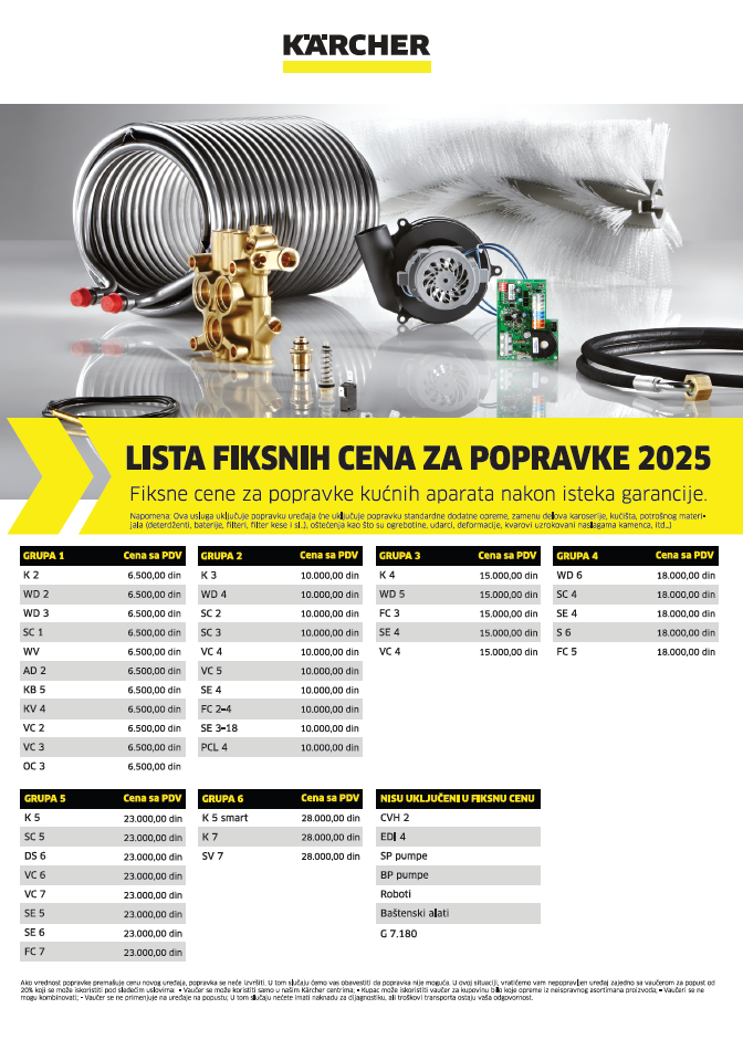 Fiksne cene popravki