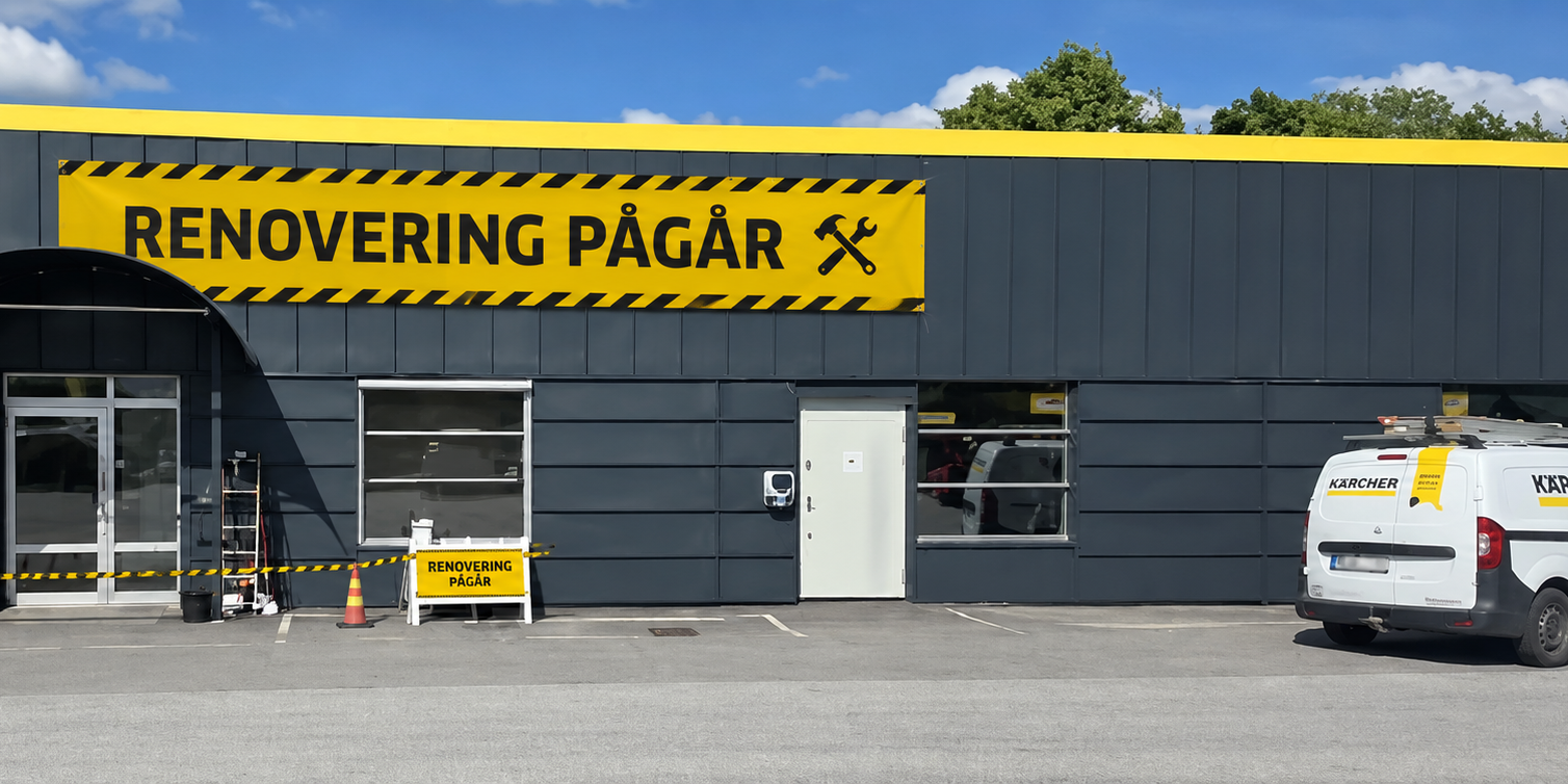 KC Veddesta renovering pågår