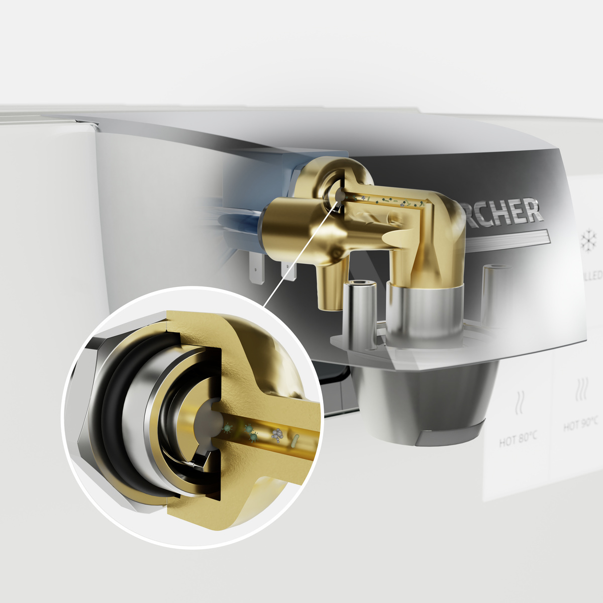 WPD GermLock™ non-return valve