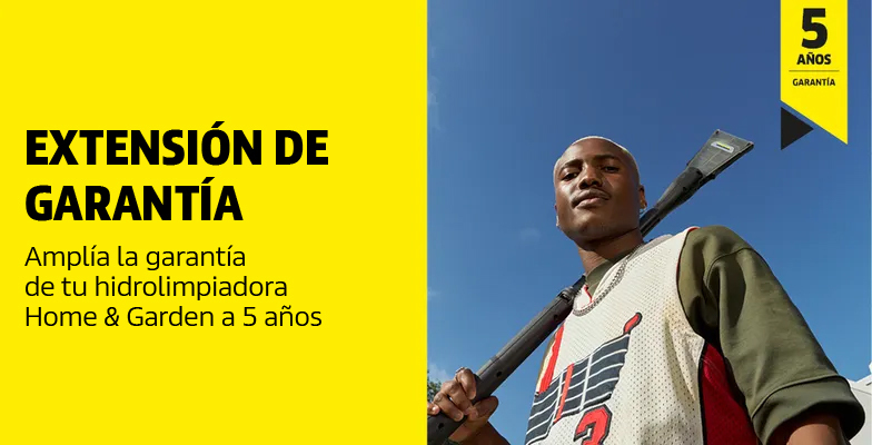Extension de garantía de hidrolimpiadoras Kärcher