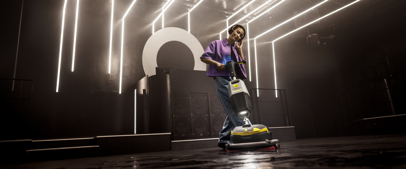 La K-Mop 46 s'illustre par son utilisation intuitive, son maniement sans effort