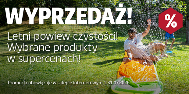 Wyprzedaż! Letni powiew czystości! Wybrane produkty w gorących cenach!