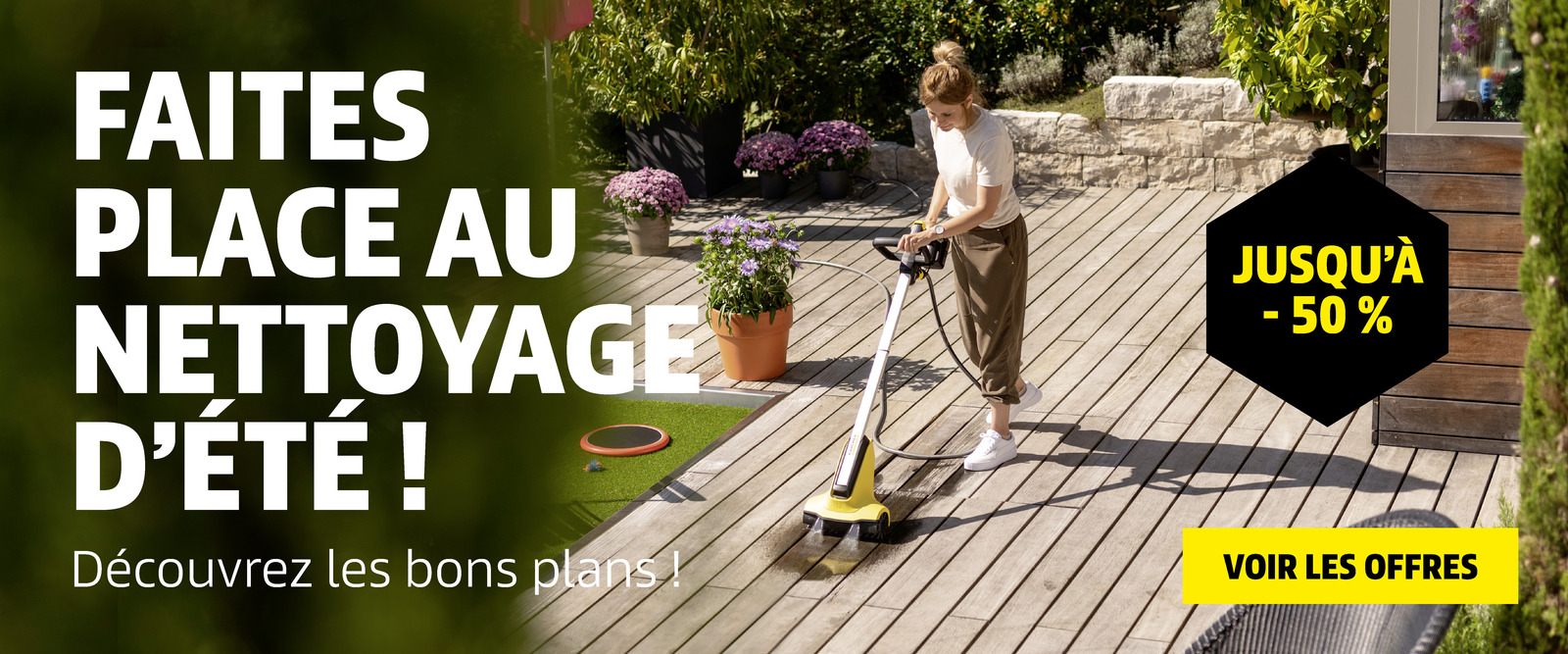 Faites place au nettoyage d'été !