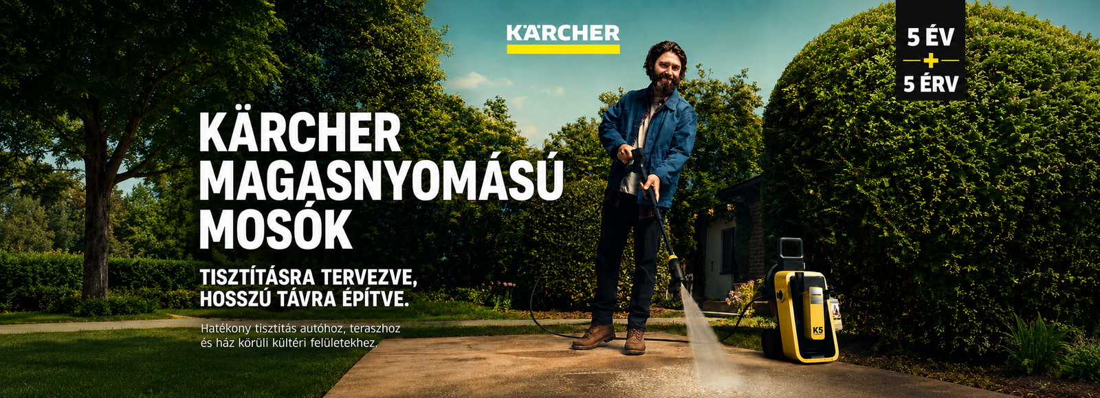 Kärcher magasnyomású mosó