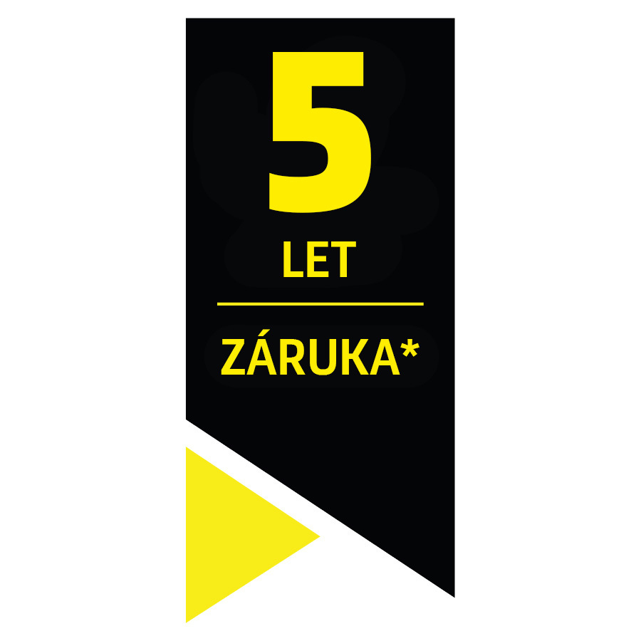 Prodloužení záruky na 5 let