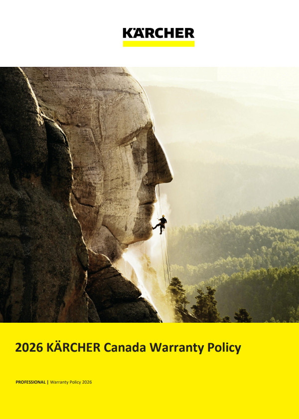 KÄRCHER Canada Warranty Policy