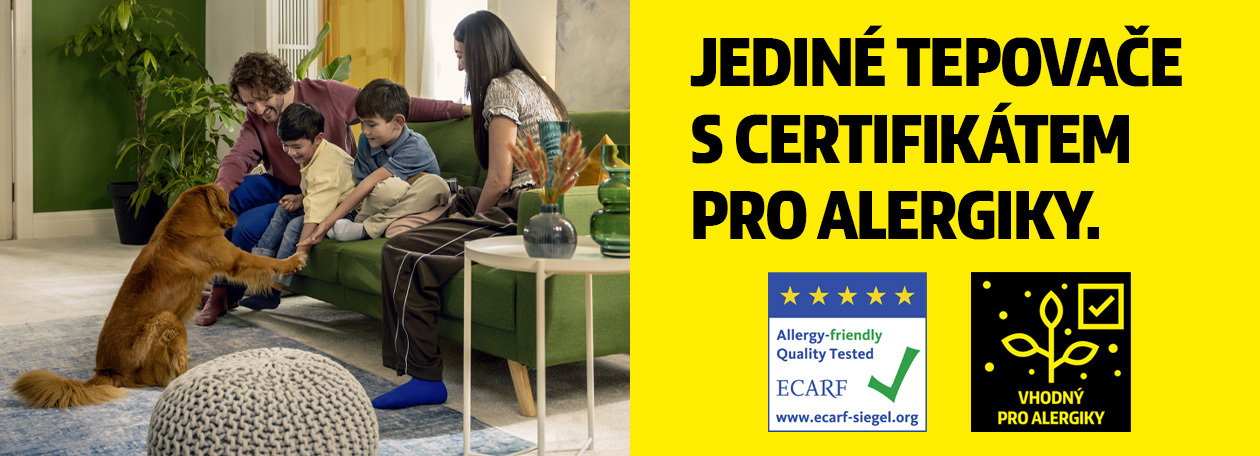 Kärcher & ECARF: První tepovače s pečetí kvality pro alergiky	