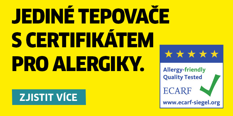 Tepovače pro alergiky